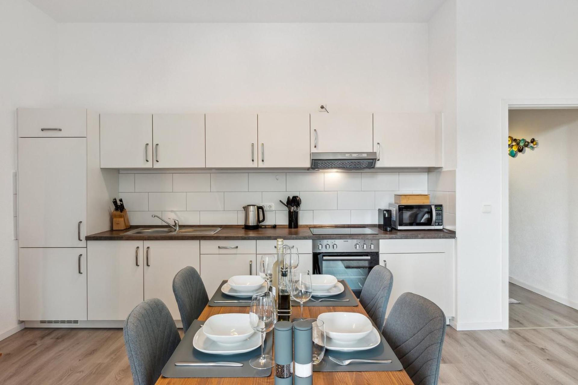 Homespace - Magdeburg - Gemuetliches Apartment Mit Balkon Exterior photo
